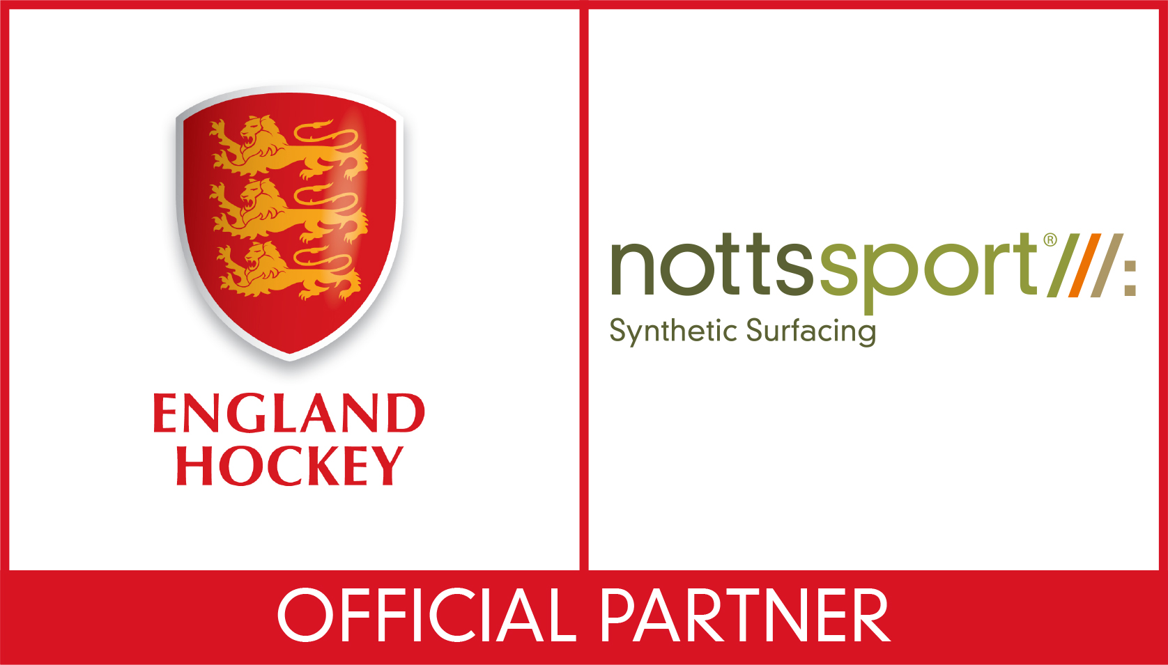 Notts Sport Official Partner of England Hockey